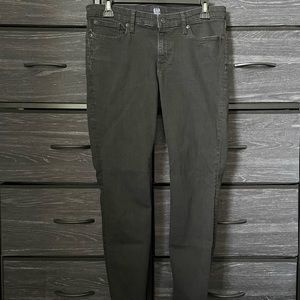 Gap Denim Regular Fit Straight Leg Pants Size 30 Black 48-50/78cm